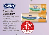 Tragegriff-Müllbeutel im V-Markt Prospekt Tragegriff-Müllbeutel von Swirl im aktuellen V-Markt Prospekt für 1,79 €