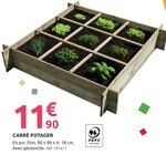 Mr.Bricolage Châteaurenard - Promo Carré Potager Promo Carré Potager à 11,90 € dans le catalogue Mr.Bricolage à Châteaurenard