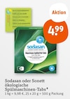 Spülmaschinen-Tabs Angebote von Sodasan oder Sonett bei tegut Germering für 4,99 €