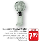 Aktuelles Klappbarer Handventilator Angebot bei Marktkauf in Stuttgart ab 7,99 €