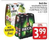 Green Lemon im Angebot bei EDEKA in Plauen Green Lemon Angebote von Beck's bei EDEKA Plauen für 3,99 €