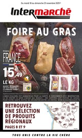 Catalogue Supermarchés Intermarché Contact en cours à Champniers et alentours, "FOIRE AU GRAS", 12 pages, 18/11/2025 - 23/11/2025