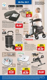 Lidl Garderobe im Prospekt 