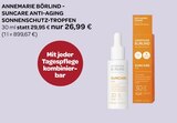 Gesichtspflege im VITALIA Reformhaus Prospekt Suncare Anti-Aging Sonnenschutz-Tropfen von ANNEMARIE BÖRLIND im aktuellen VITALIA Reformhaus Prospekt für 26,99 €