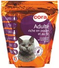 Croquettes premium pour chat adulte au poulet - CORA dans le catalogue Cora
