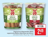 vegetarische Mühlen Würstchen wie Wiener bei Marktkauf im Groß-Zimmern Prospekt für 2,49 €