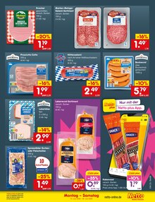 Fleisch im Netto Marken-Discount Prospekt "Aktuelle Angebote" mit 68 Seiten (Bottrop)