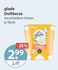 Duftkerze Angebote von Glade bei V-Markt Regensburg für 2,99 €