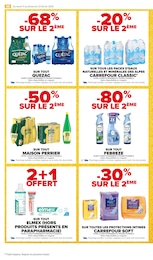 Offre Eau minérale gazeuse dans le catalogue Carrefour Market du moment à la page 40