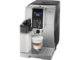 Dinamica ECAM352.57.SB - 6 Kaffeespezialitäten, 4 Direktwahltasten, feiner Milchschaum, einfache Bedienung, Kaffeevollautomat Silber/Schwarz Angebote von DELONGHI bei MediaMarkt Saturn Würzburg für 444,00 €