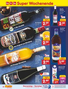 Glühwein im Netto Marken-Discount Prospekt "Aktuelle Angebote" mit 56 Seiten (Freiburg (Breisgau))