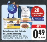 Gold mit Huhn Angebote von Purina Gourmet bei EDEKA Görlitz für 0,49 €