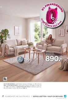 Sitzmöbel im aktuellen Kabs Prospekt (Hamburg) Sitzmöbel im Kabs Prospekt "ALT GEGEN NEU!" mit 42 Seiten (Hamburg)