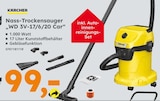 Nass-Trockensauger "WD 3V-17/6/20 Car" Angebote von Kärcher bei Globus-Baumarkt Göttingen für 99,00 €