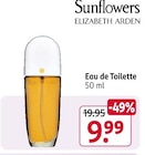 Sunflowers Eau de Toilette von Elizabeth Arden im aktuellen Rossmann Prospekt für 9,99 €