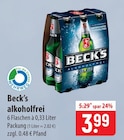 Beck's alkoholfrei Angebote bei famila Nordost Neustadt für 3,99 €