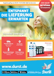 Durst.de Prospekt für Rostock: "Du bestellst. Durst liefert.", 2 Seiten, 04.07.2026 - 17.07.2026