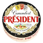 Camembert - PRÉSIDENT - Carrefour Camembert - PRÉSIDENT à 1,80 € dans le catalogue Carrefour