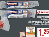 RÖSTZWIEBELWURST oder LEBERWURST KÖLNER ART bei Marktkauf im Voerde Prospekt für 1,25 €