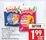 Simply V bei EDEKA im Ahrensfelde Prospekt für 1,99 €