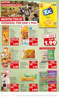 Chips im Kaufland Prospekt "KNÜLLER" mit 50 Seiten (München)