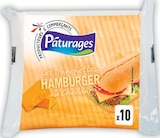 Les Tranchettes Hamburger au Cheddar - PÂTURAGES en promo chez Intermarché Express Les Tranchettes Hamburger au Cheddar - PÂTURAGES dans le catalogue Intermarché Express