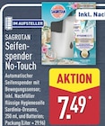 Seifenspender No-Touch von Sagrotan im aktuellen ALDI Nord Prospekt