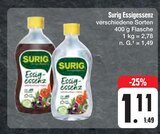 Essigessenz im Angebot bei E center in Jena Essigessenz Angebote von Surig bei E center Jena für 1,11 €