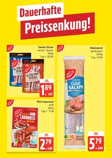 Wurst im EDEKA Prospekt "Top Angebote" mit 26 Seiten (Lübeck)