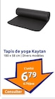 Tapis de yoga - Kaytan en promo chez Action Nantes à 6,79 €