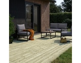 Brico Dépôt Saint-Étienne - Promo Dalle en bois vert "Davia" L. 100 x l. 100 x Ep. 61 mm Promo Dalle en bois vert "Davia" L. 100 x l. 100 x Ep. 61 mm à 30,90 € dans le catalogue Brico Dépôt à Saint-Étienne