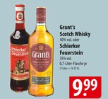 Grant’s Scotch Whisky oder Schierker Feuerstein Angebote bei famila Nordost Neustadt für 9,99 €