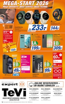 Handy im aktuellen expert TeVi Prospekt (Fürth) Handy im expert TeVi Prospekt "Top Angebote" mit 8 Seiten (Fürth)