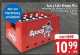 Cola-Orange Mix Angebote von Spacy bei EDEKA Kürten für 10,99 €