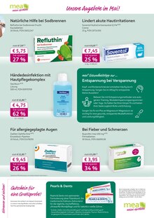 Arzneimittel im mea - meine apotheke Prospekt "Unsere Mai-Angebote" mit 4 Seiten (Erlangen)