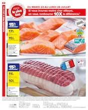 Saumon Angebote im Prospekt "LE TOP CHRONO DES PROMOS" von Carrefour auf Seite 18