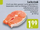Aktuelles Lachssteak naturbelassen Angebot bei E center in Bielefeld ab 1,99 €