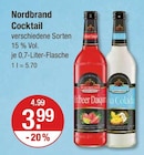 Erdbeer Daiquiri von Nordbrand für 3,99 € bei V-Markt im Angebot Erdbeer Daiquiri von Nordbrand im aktuellen V-Markt Prospekt