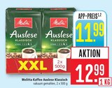 Kaffee Auslese Klassisch Angebote von Melitta bei Marktkauf Lörrach für 11,99 €