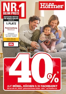 Höffner Prospekt NR.1 BEIM PREIS mit  Seite in Fuldabrück und Umgebung