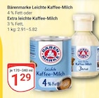 Leichte Kaffee-Milch von Bärenmarke im aktuellen GLOBUS Prospekt