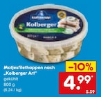 Matjesfilethappen nach „Kolberger Art“ im Angebot bei Netto Marken-Discount in Heidelberg Matjesfilethappen nach „Kolberger Art“ Angebote bei Netto Marken-Discount Heidelberg für 4,99 €