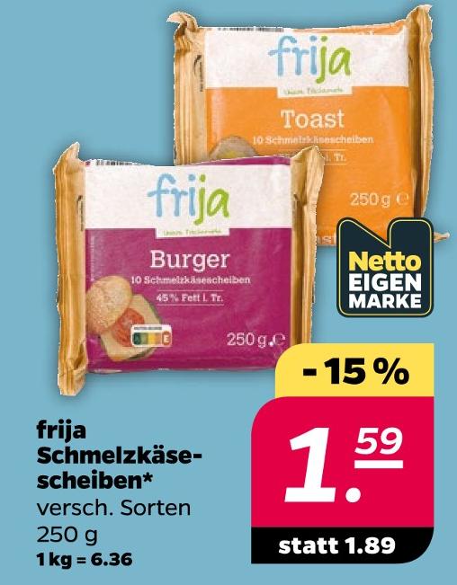 Schmelzkäsescheiben