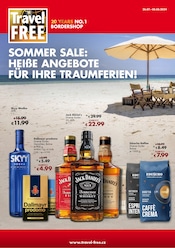 Aktueller Travel FREE Prospekt mit Jack Daniels, "SOMMERSALE: HEISSE ANGEBOTE FÜR IHRE TRAUMFERIEN!", Seite 1