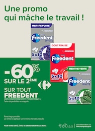 Prix et réduction Chewing-Gum dans le prospectus Carrefour Proximité en cours Offre Chewing-Gum dans le catalogue Carrefour Proximité du moment à la page 8