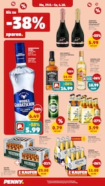 Aktueller Penny Prospekt mit Jack Daniels, "Wer günstig will, muss Penny.", Seite 22