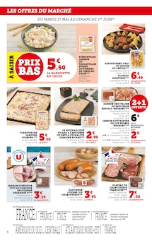 Promotion Plat à tarte dans le prospectus Super U, valable du 27/05/2025 au 08/06/2025 Promo Plat à tarte dans le catalogue Super U du moment à la page 6