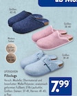 Filzclogs von UP2FASHION im aktuellen ALDI SÜD Prospekt für 7,99 €