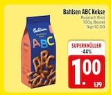 ABC Kekse im EDEKA Prospekt ABC Kekse von Bahlsen im aktuellen EDEKA Prospekt für 1,00 €