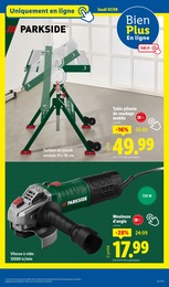 Offre Table Pliante dans le catalogue Lidl du moment à la page 33